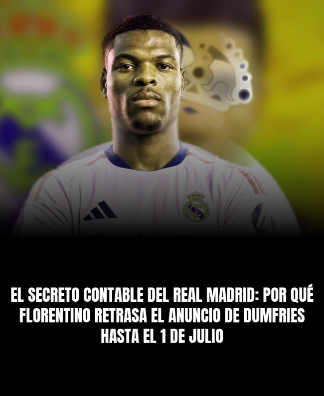 El secreto contable del Real Madrid: por qué Florentino retrasa el anuncio de Dumfries hasta el 1 de julio