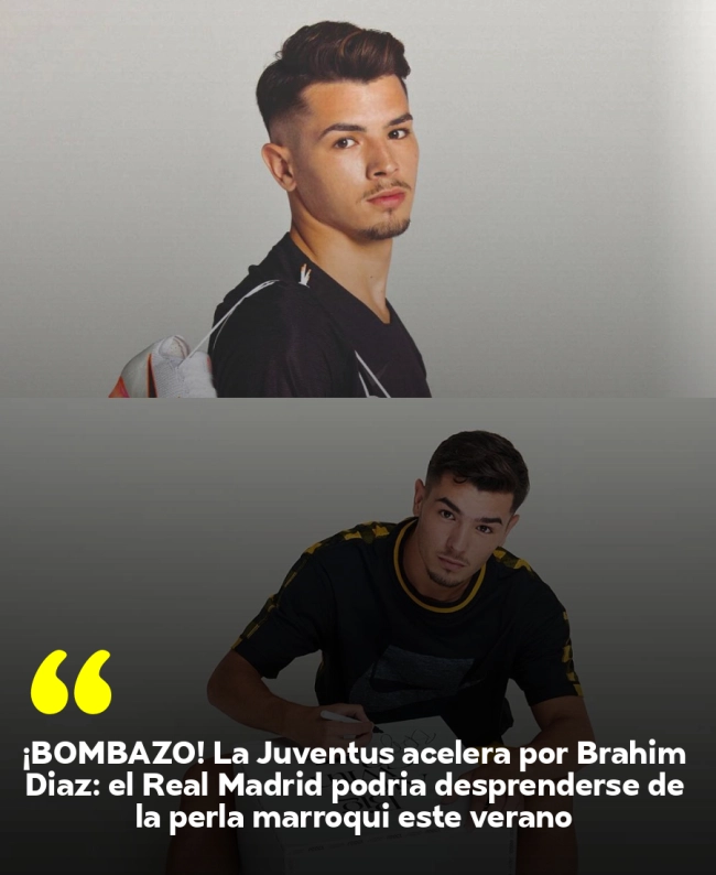 ¡BOMBAZO! La Juventus acelera por Brahim Díaz: el Real Madrid podría desprenderse de la perla marroquí este verano