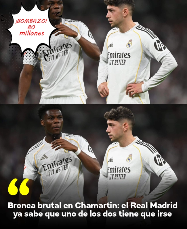 Bronca brutal en Chamartín: el Real Madrid ya sabe que uno de los dos tiene que irse
