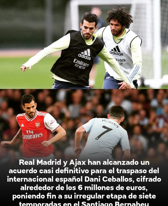 Bombazo: Real Madrid cierra venta de Ceballos al Ajax por solo 6 millones tras 7 años sin consolidarse Bombazo: Real Madrid cierra venta de Ceballos al Ajax por solo 6 millones tras 7 años sin consolidarse