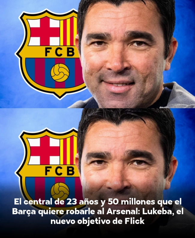 El central de 23 años y 50 millones que el Barça quiere robarle al Arsenal: Lukeba, el nuevo objetivo de Flick