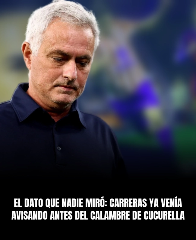 El dato que nadie miró: Carreras ya venía avisando antes del calambre de Cucurella