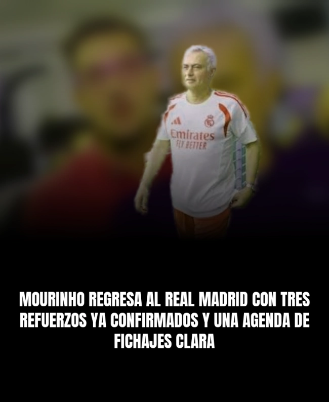 Mourinho regresa al Real Madrid con tres refuerzos ya confirmados y una agenda de fichajes clara Mourinho regresa al Real Madrid con tres refuerzos ya confirmados y una agenda de fichajes clara