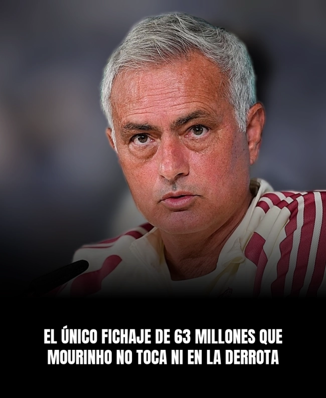 El único fichaje de 63 millones que Mourinho no toca ni en la derrota