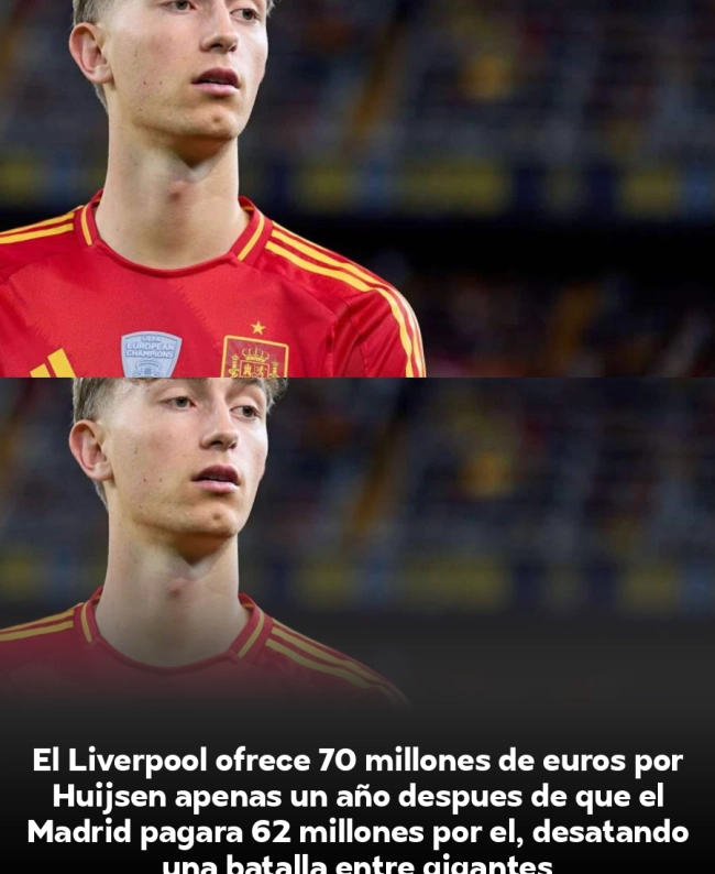 ¡Guerra de titanes! Liverpool ofrece 70M€ para arrebatarle Huijsen al Real Madrid en fichaje bomba ¡Guerra de titanes! Liverpool ofrece 70M€ para arrebatarle Huijsen al Real Madrid en fichaje bomba