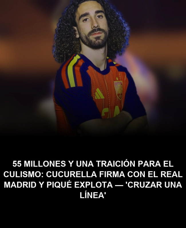 55 millones y una traición para el culismo: Cucurella firma con el Real Madrid y Piqué explota — 'Cruzar una línea' 55 millones y una traición para el culismo: Cucurella firma con el Real Madrid y Piqué explota — 'Cruzar una línea'