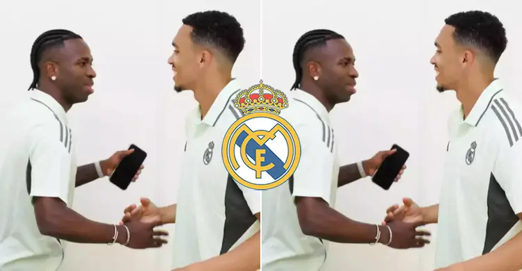 La reacción de Alexander-Arnold tras verse con Vinicius, su gran rival: 'No me p...'