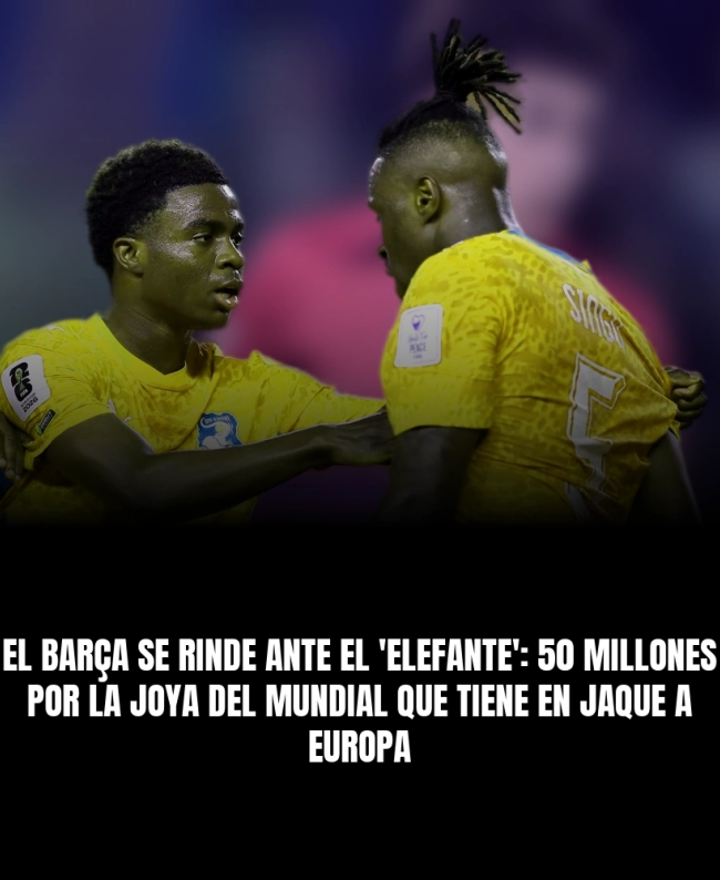 El Barça se rinde ante el 'elefante': 50 millones por la joya del Mundial que tiene en jaque a Europa