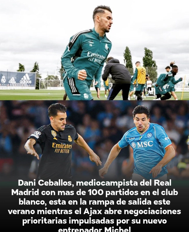 Ajax ataca el mercado: operación sorpresa por Dani Ceballos del Real Madrid