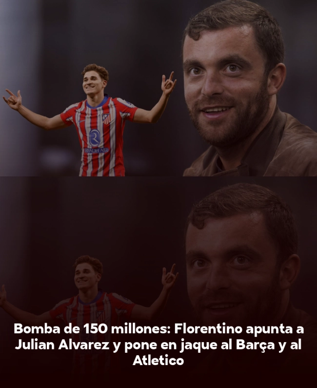 Bomba de 150 millones: Florentino apunta a Julián Álvarez y pone en jaque al Barça y al Atlético Bomba de 150 millones: Florentino apunta a Julián Álvarez y pone en jaque al Barça y al Atlético