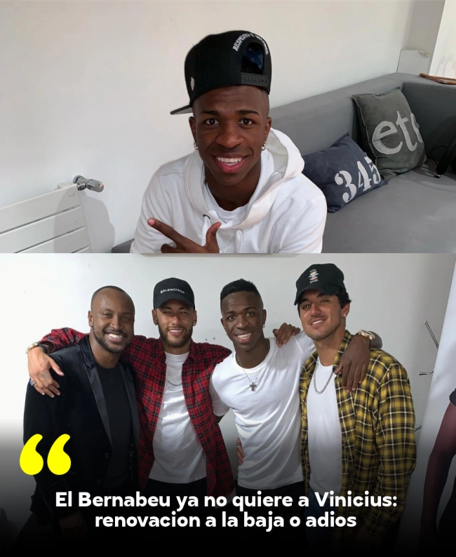 El Bernabéu ya no quiere a Vinicius: renovación a la baja o adiós El Bernabéu ya no quiere a Vinicius: renovación a la baja o adiós