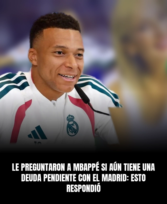 Le preguntaron a Mbappé si aún tiene una deuda pendiente con el Madrid: esto respondió