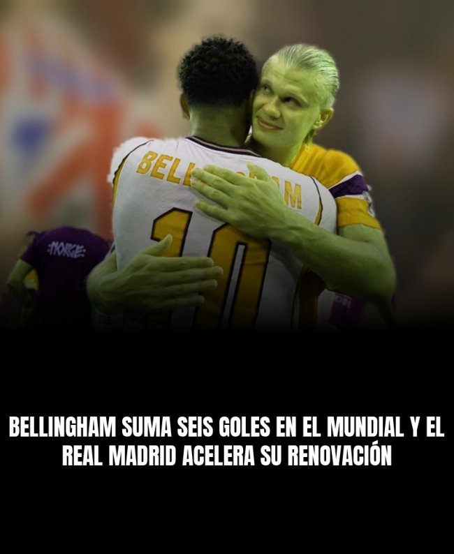 Bellingham suma seis goles en el Mundial y el Real Madrid acelera su renovación