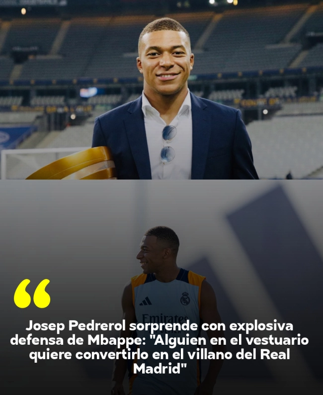 Josep Pedrerol sorprende con explosiva defensa de Mbappé: