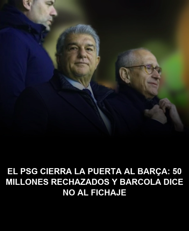 El PSG cierra la puerta al Barça: 50 millones rechazados y Barcola dice NO al fichaje El PSG cierra la puerta al Barça: 50 millones rechazados y Barcola dice NO al fichaje