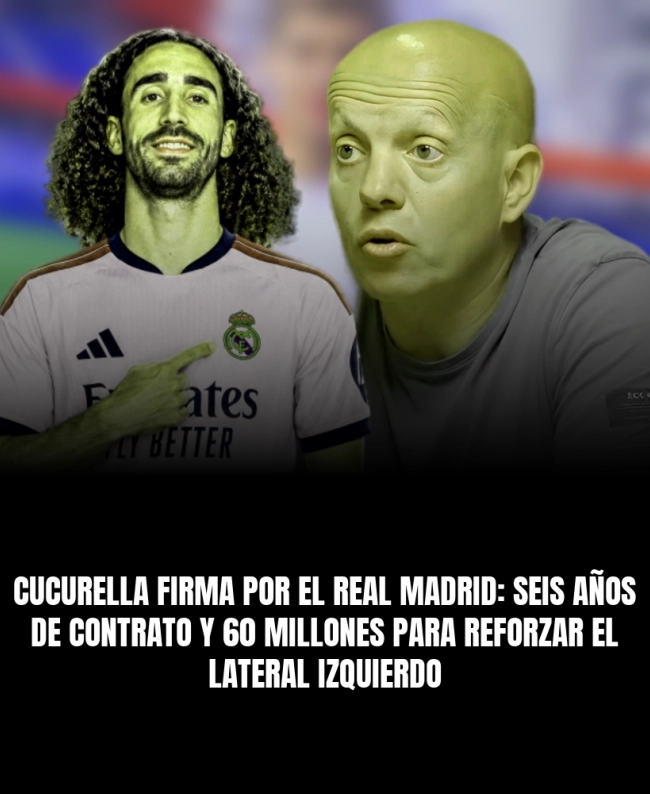 Cucurella firma por el Real Madrid: seis años de contrato y 60 millones para reforzar el lateral izquierdo Cucurella firma por el Real Madrid: seis años de contrato y 60 millones para reforzar el lateral izquierdo