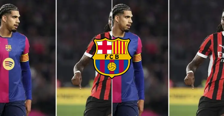 El Milan quiere a Ronald Araujo: ¿trueque sorpresa por Leao?