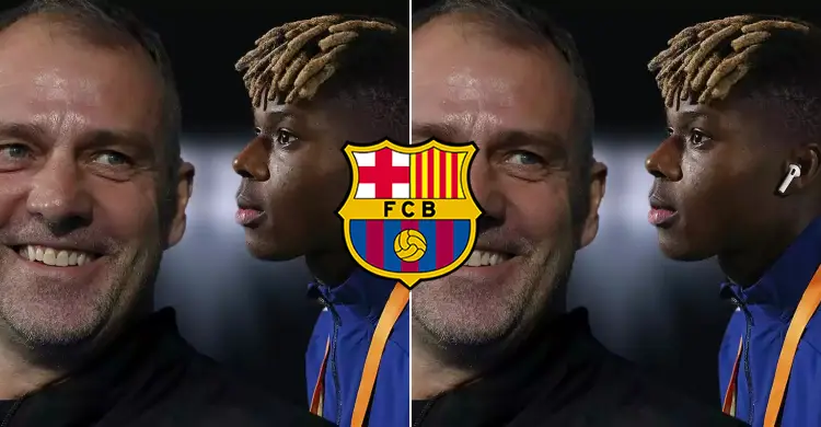 Flick se lo ha confesado a Nico Williams, le quiere en el Barça: 'Conmigo serás...'