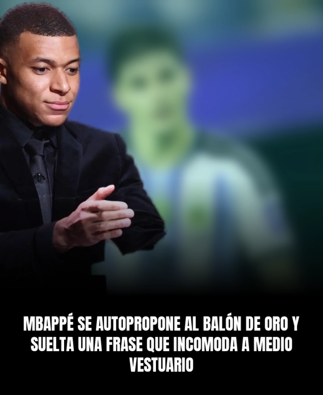 Mbappé se autopropone al Balón de Oro y suelta una frase que incomoda a medio vestuario
