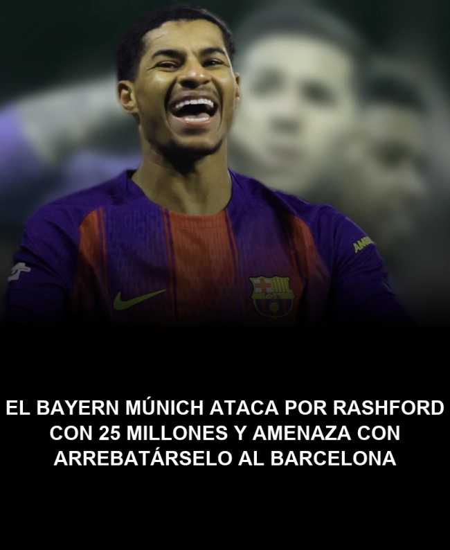 El Bayern Múnich ataca por Rashford con 25 millones y amenaza con arrebatárselo al Barcelona