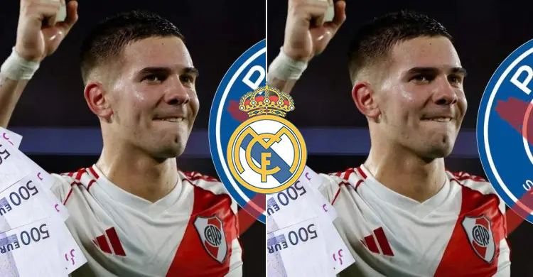 La oferta que rechazó Mastantuono para jugar en el Real Madrid, 'no' al dinero del PSG