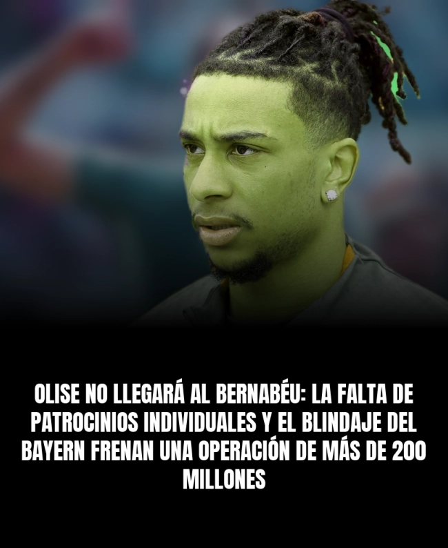 Olise no llegará al Bernabéu: la falta de patrocinios individuales y el blindaje del Bayern frenan una operación de más de 200 millones