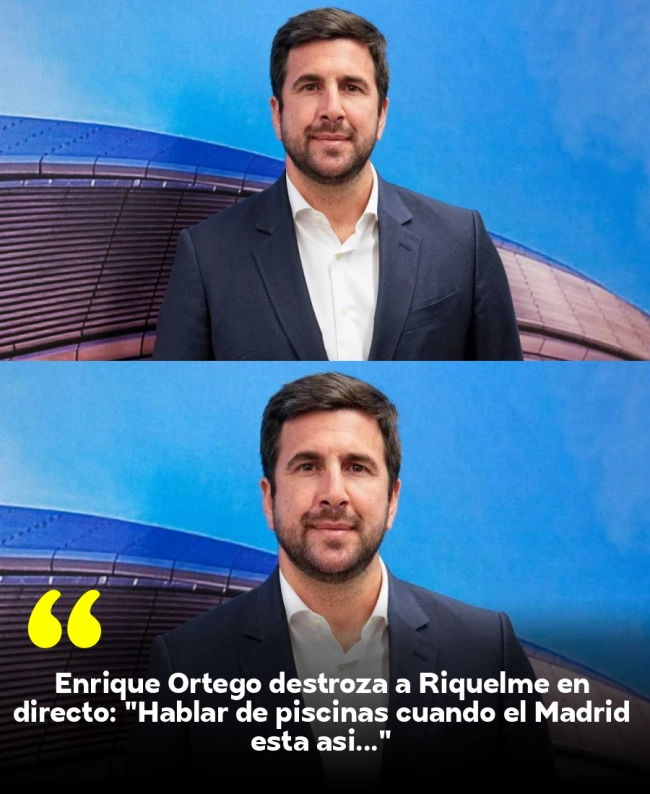 Enrique Ortego destroza a Riquelme en directo: