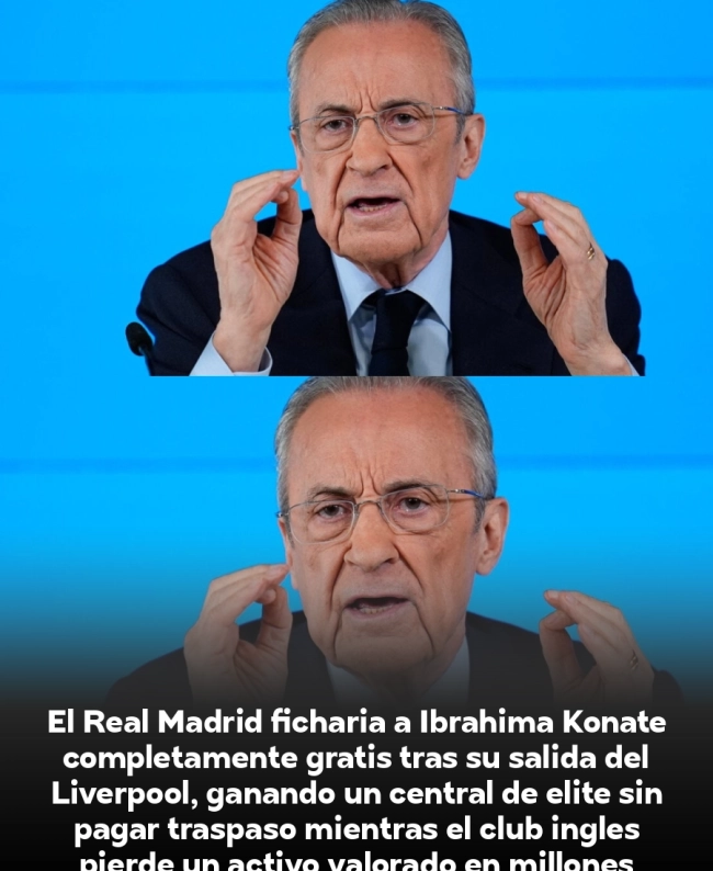 BOMBAZO: Florentino cierra su primer fichaje GRATIS antes de las elecciones - Konaté abandona el Liverpool BOMBAZO: Florentino cierra su primer fichaje GRATIS antes de las elecciones - Konaté abandona el Liverpool