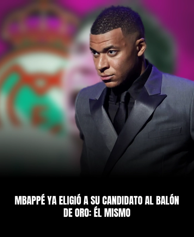 Mbappé ya eligió a su candidato al Balón de Oro: él mismo