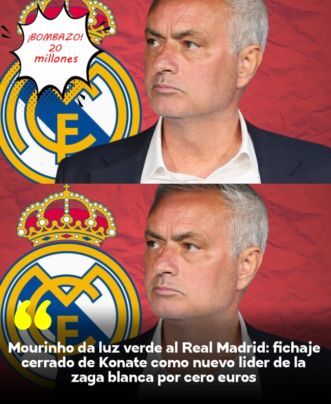 Mourinho da luz verde al Real Madrid: fichaje cerrado de Konaté como nuevo líder de la zaga blanca por cero euros
