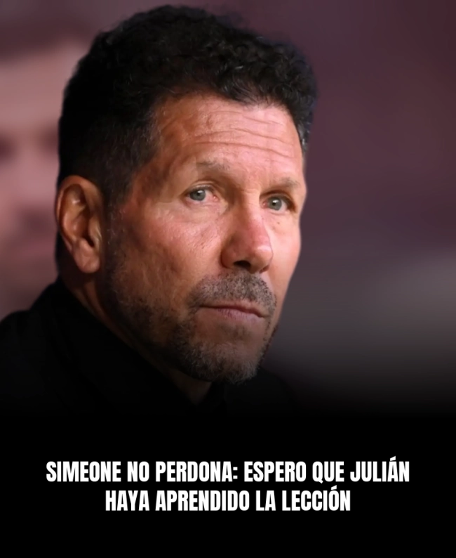 Simeone no perdona: