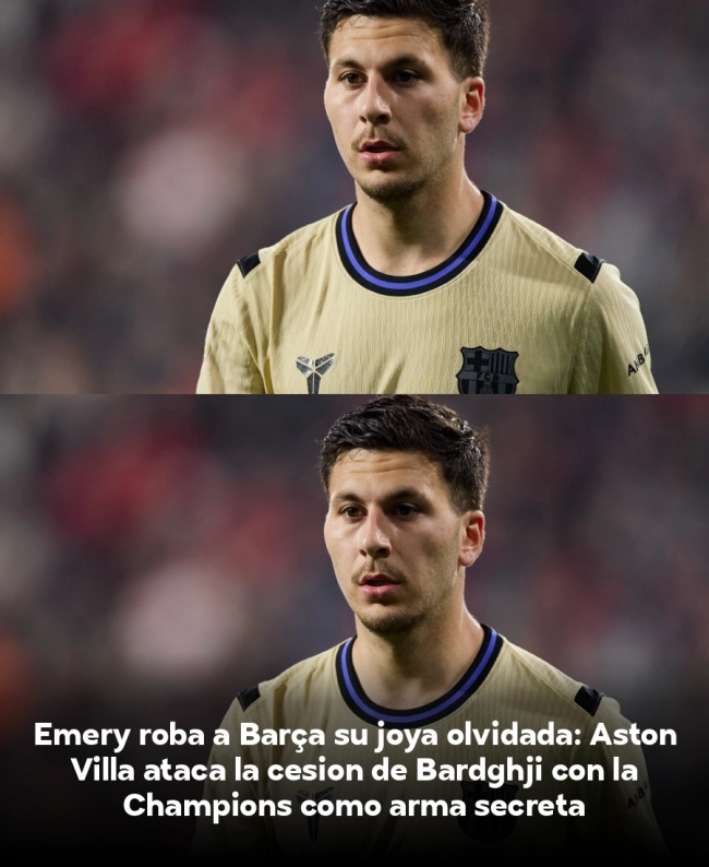 Emery roba a Barça su joya olvidada: Aston Villa ataca la cesión de Bardghji con la Champions como arma secreta