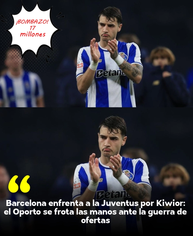 Barcelona enfrenta a la Juventus por Kiwior: el Oporto se frota las manos ante la guerra de ofertas