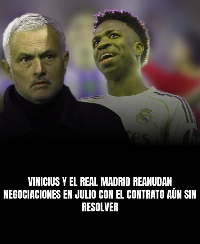 Vinicius y el Real Madrid reanudan negociaciones en julio con el contrato aún sin resolver Vinicius y el Real Madrid reanudan negociaciones en julio con el contrato aún sin resolver