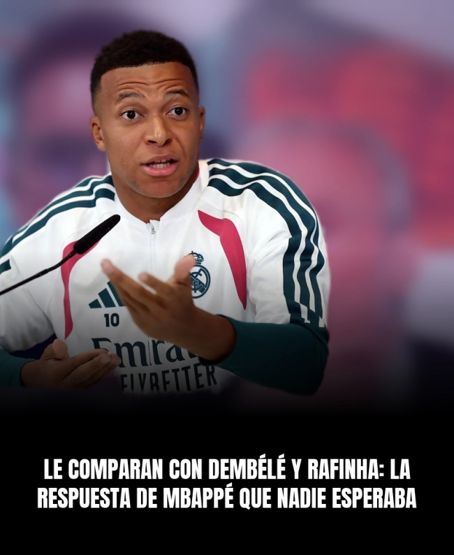 Le comparan con Dembélé y Rafinha: la respuesta de Mbappé que nadie esperaba Le comparan con Dembélé y Rafinha: la respuesta de Mbappé que nadie esperaba