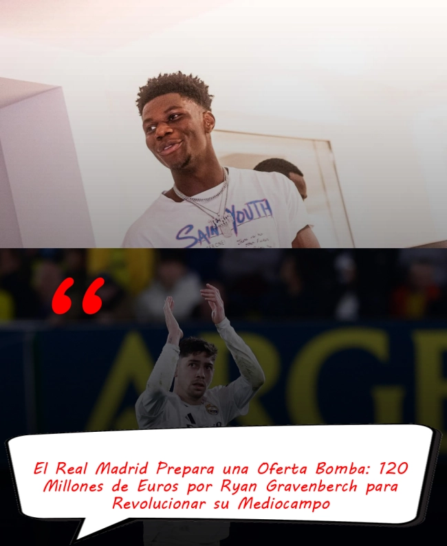 El Real Madrid Prepara una Oferta Bomba: 120 Millones de Euros por Ryan Gravenberch para Revolucionar su Mediocampo