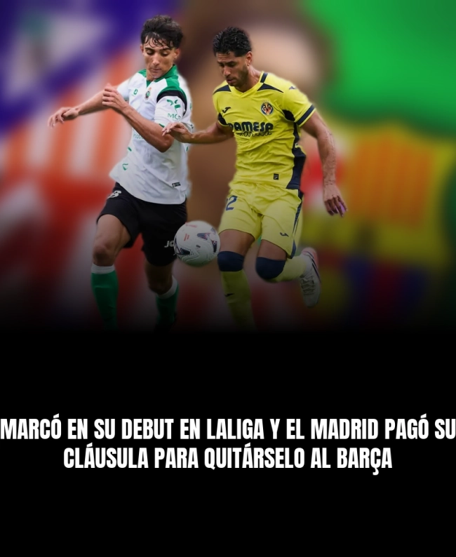Marcó en su debut en LaLiga y el Madrid pagó su cláusula para quitárselo al Barça Marcó en su debut en LaLiga y el Madrid pagó su cláusula para quitárselo al Barça