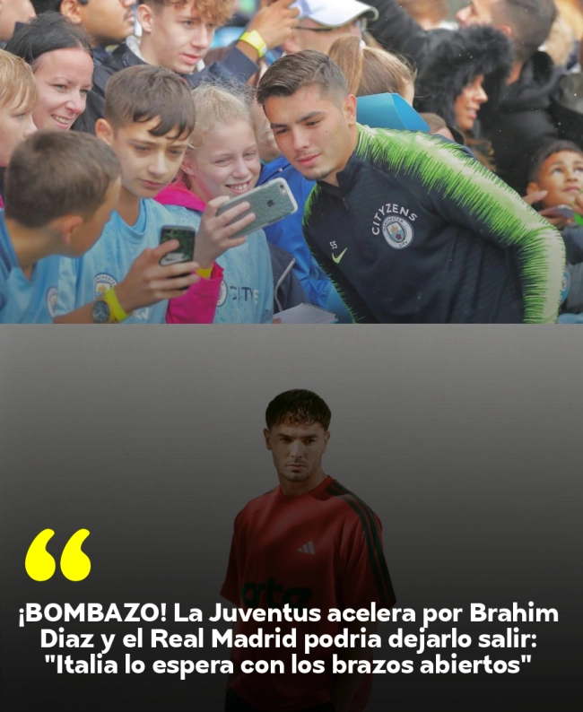 ¡BOMBAZO! La Juventus acelera por Brahim Díaz y el Real Madrid podría dejarlo salir: 