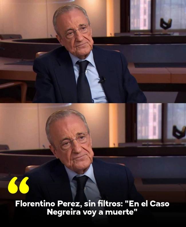 Florentino Pérez, sin filtros: 