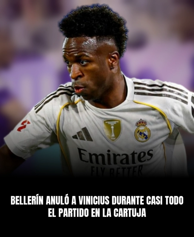 Bellerín anuló a Vinicius durante casi todo el partido en La Cartuja Bellerín anuló a Vinicius durante casi todo el partido en La Cartuja