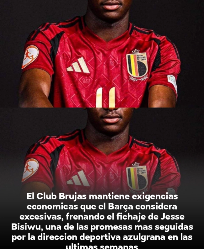 El Barça congela el fichaje de Bisiwu: el Club Brujas pide una cifra desorbitada El Barça congela el fichaje de Bisiwu: el Club Brujas pide una cifra desorbitada