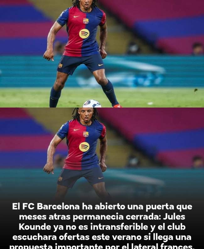 Bombazo en el Barça: Koundé en el mercado y dos fichajes esperan su salida
