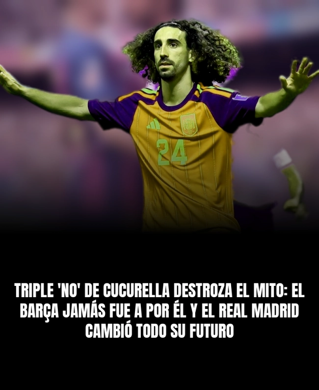 Triple 'no' de Cucurella destroza el mito: el Barça jamás fue a por él y el Real Madrid cambió todo su futuro