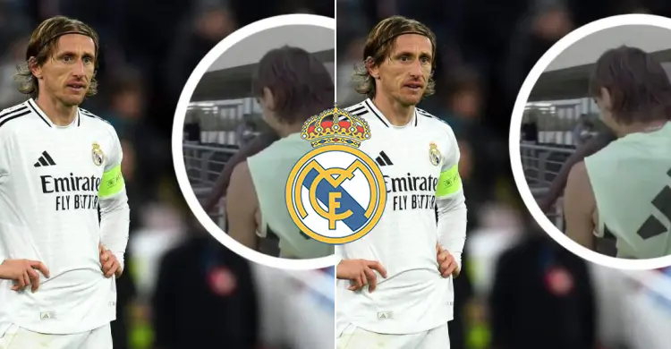 El gesto de Modric con Florentino tras no renovar su contrato con el Real Madrid