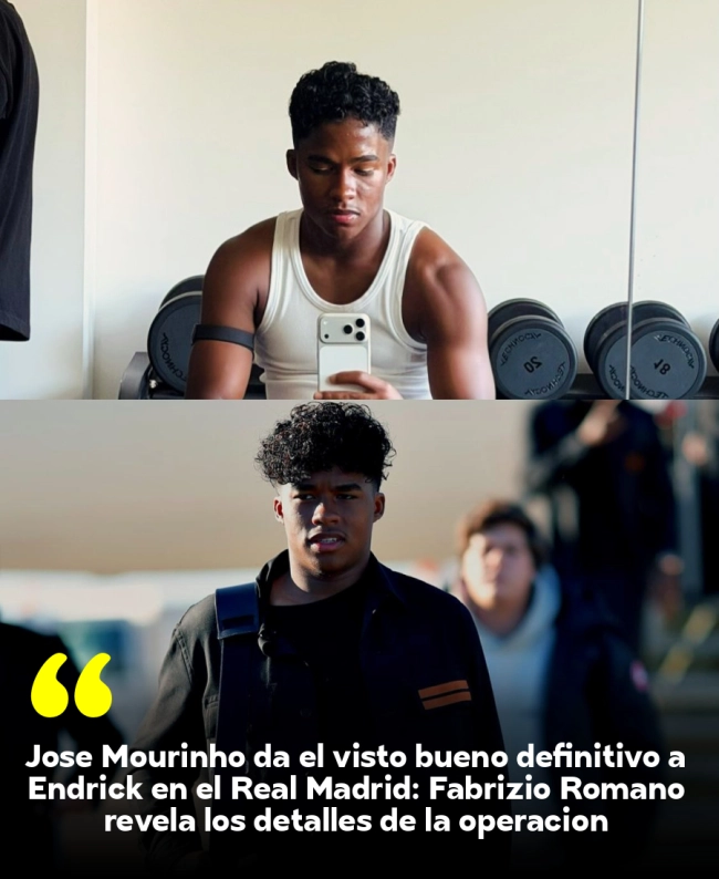 José Mourinho da el visto bueno definitivo a Endrick en el Real Madrid: Fabrizio Romano revela los detalles de la operación