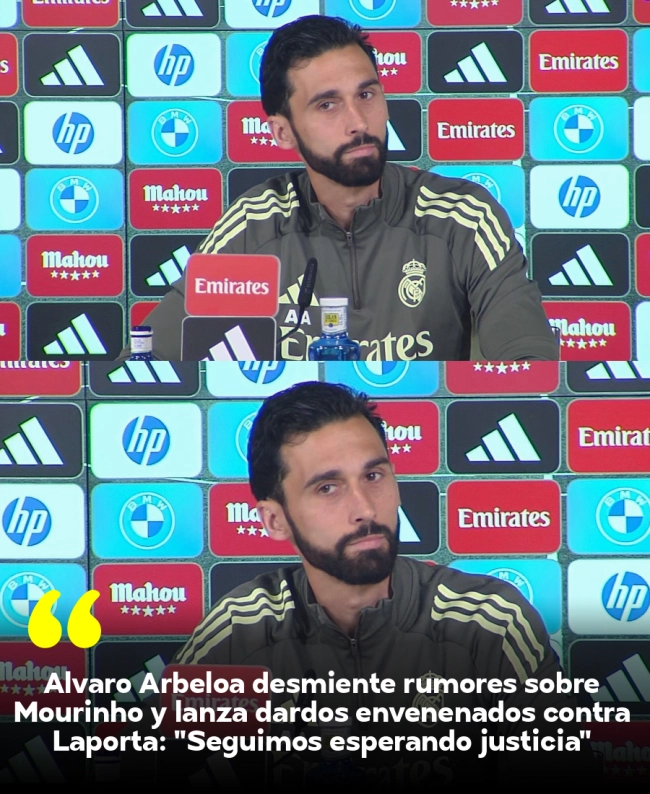 Álvaro Arbeloa desmiente rumores sobre Mourinho y lanza dardos envenenados contra Laporta: