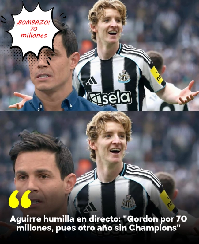 Aguirre humilla en directo: 