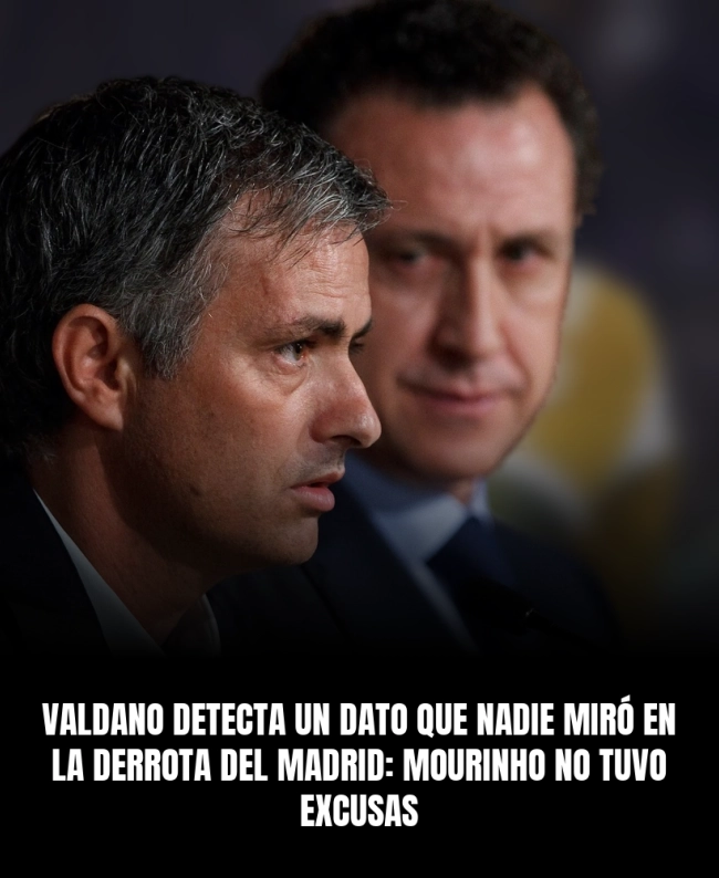 Valdano detecta un dato que nadie miró en la derrota del Madrid: Mourinho no tuvo excusas Valdano detecta un dato que nadie miró en la derrota del Madrid: Mourinho no tuvo excusas