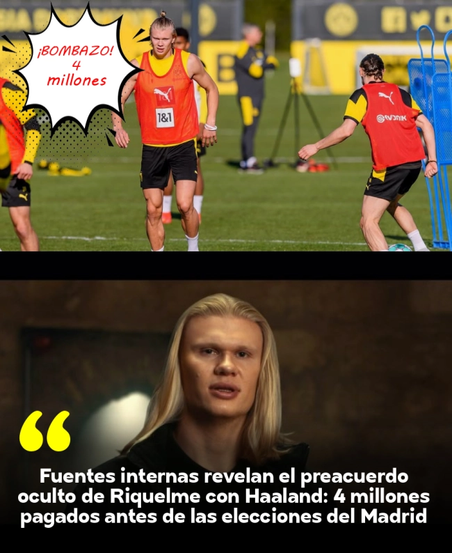 Fuentes internas revelan el preacuerdo oculto de Riquelme con Haaland: 4 millones pagados antes de las elecciones del Madrid