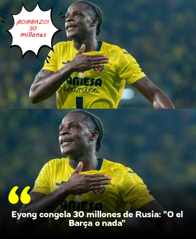 Eyong congela 30 millones de Rusia: